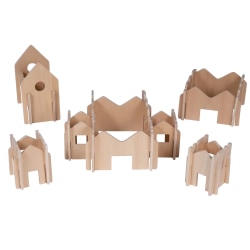 The Freckled Frog Happy Architect, Natural, Set Of 28
