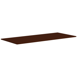 HON Mod HLPLTBL4296RCT Conference Table Top - 96" x 42" - Finish: Traditional Mahogany, Laminate