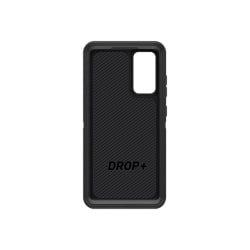 OtterBox Defender Rugged Carrying Case (Holster) Samsung Galaxy S20 FE 5G Smartphone - Black - Dirt Resistant Port, Dust Resistant Port, Lint Resistant Port, Drop Resistant, Scrape Resistant, Debris Resistant Port - Plastic Body