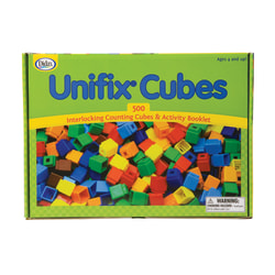 Didax Unifix® Cube Set, Multicolor, Pack Of 500