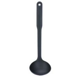 Cocina Criolla Nylon Ladle, Black