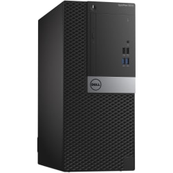 Dell™ Optiplex 5050-MT Refurbished Desktop PC, Intel® Core™ i7, 16GB Memory, 500GB Solid State Drive, Windows® 10 Pro