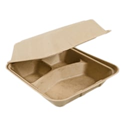 Eco-Products Container, Hng, Hd, 9", 3-Cm, 100Ct, Ecohd9Hw3