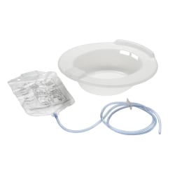 Medline Sitz Baths, 14", Clear, Pack Of 10
