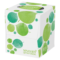 Seventh Generation™ 2-Ply Facial Tissues, 100% Recycled, 85 Sheets Per Box