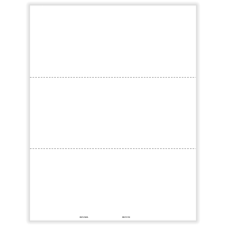 ComplyRight® 1099-NEC Blank Tax Forms, 3-Up, Laser, 8-1/2" x 11", Pack Of 75 Forms