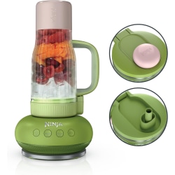 Ninja BlendBoss Tumbler Blender with 26 Oz Travel Tumbler, Watermelon Bubblegum, Total Qty 1