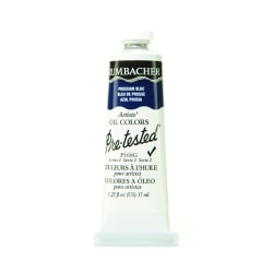 Grumbacher P168 Pre-Tested Artists' Oil Colors, 1.25 Oz, Prussian Blue, Pack Of 2