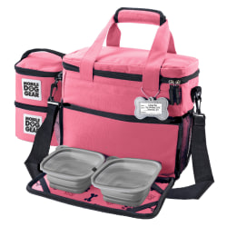 Overland Dog Gear Week Away® Bag For Small Dogs, Pink