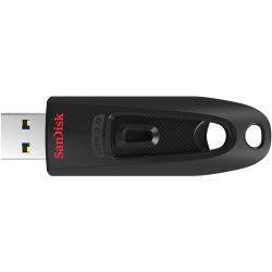 SanDisk® Ultra USB 3.0 Flash Drives, 32GB, Black, Pack Of 2 Flash Drives, SDCZ48-032G-A46DT