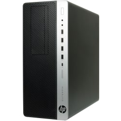 HP EliteDesk 800 G3 Refurbished Desktop PC, Intel® Core™ i7-6700, 16GB Memory, 256GB Solid State Drive, Windows® 10 Pro, OD1-1323