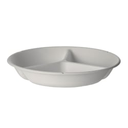 Eco-Products Vanguard WorldView Take-Out Containers, 1-1/4"H x 9"W x 9"D, White, Pack Of 400 Containers