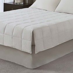 Advantiva Extra Filled Blanket, King, White, Total Qty 1