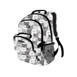 Geckobrands Foundation Backpack And Lunch Box Sets, Cats, Case Of 9 Sets