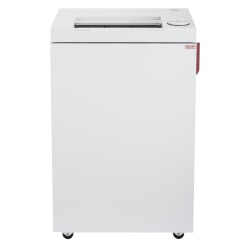 ideal 2465 Cross-Cut Deskside Paper Shredder, Continuous Operation, P-5 Security - IDEDSH0069H