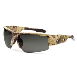 Ergodyne Skullerz® Safety Glasses, Dagr, Polarized, Kryptek Highlander Frame, Smoke Lens