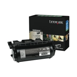 Lexmark™ 64004HA High-Yield Return Program Black Toner Cartridge