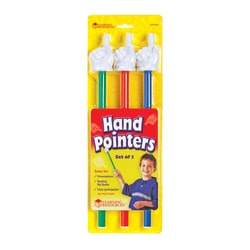 Learning Resources 15" Hand Pointers, 3 Per Pack, 2 Packs