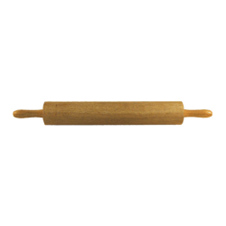 Update International Wood Rolling Pin, 18", Brown