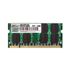 Transcend 2GB DDR2 SDRAM Memory Module - For Notebook - 2 GB - DDR2-667/PC2-5300 DDR2 SDRAM - 667 MHz - Non-ECC - Unbuffered - 200-pin - SoDIMM