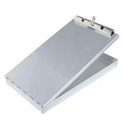 Saunders Aluminum Portable Desktop Clipboard, 5 3/4" x 9 7/8"