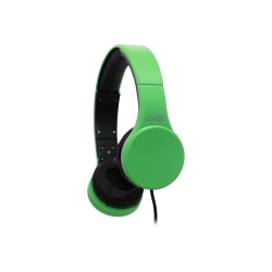 AVID AE-42 - Headphones with mic - on-ear - wired - 3.5 mm jack - green