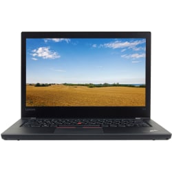 Lenovo® ThinkPad® T470 Refurbished Laptop, 14" Screen, Intel® Core™ i5, 16GB Memory, 256GB Solid State Drive, Windows® 10 Pro