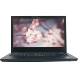 Lenovo® ThinkPad® T480 Refurbished Laptop, 14" Screen, Intel® Core™ i5, 16GB Memory, 256GB Solid State Drive, Windows® 10 Pro