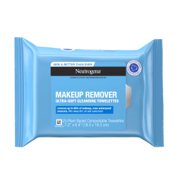 Johnson & Johnson Neutrogena Makeup Remover Cleansing Face Wipes, Pack Of 25 Wipes