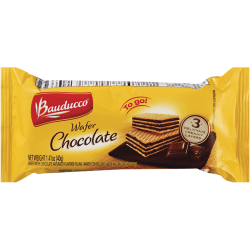 Bauducco Foods Crispy Wafer Cookies, Chocolate