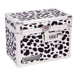 Vaultz Medicine Box, 5-1/4"H x 4-1/2"W x 6-3/4"L, Leopard