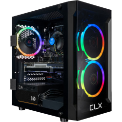 CLX SET Gaming Desktop PC, Intel® Core™ i5, 16GB Memory, 1TB Solid State Drive, Windows® 11