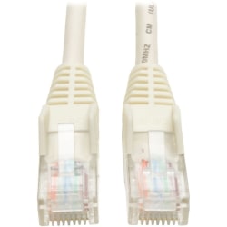 Eaton Tripp Lite Series Cat5e 350 MHz Snagless Molded (UTP) Ethernet Cable (RJ45 M/M), PoE - White, 50 ft. (15.24 m) - N001050WH