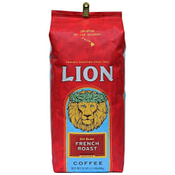 Lion Ground Coffee, French Roast, 24 Oz