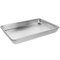 Oster Baker’s Glee Aluminum Roaster Pan, 17" x 12", Silver