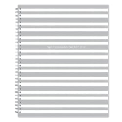 2025 Blue Sky Weekly/Monthly Planning Calendar, 8-1/2" x 11", Stitched Stripe, January 2025 To December 2025