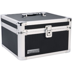 Vaultz Divided Storage Square, 6-1/4"H x 10-1/4"W x 10-1/4"L, Black
