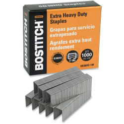 Bostitch® B38HD-1M Heavy-Duty Staples, 15/16" Standard, Box Of 1,000