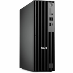 Dell Pro Slim Plus QBS1250 Desktop Computer, Intel Core Ultra 7 265, 32GB, 512GB SSD, Slim PC, Standard Black, Intel Chip, Windows 11 Pro, 01DW3
