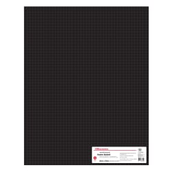 Office Depot® Brand Vanishing Grid Foam Board, 20" x 30", Black, Pack Of 2