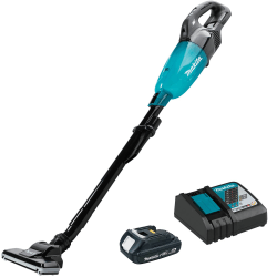 Makita USA LXT Cordless Rechargeable Bagless Dry Commercial Stick Vacuum