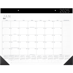2025 AT-A-GLANCE® Contemporary Monthly Desk Pad Calendar, 21-3/4" x 17", January To December, SK24X00