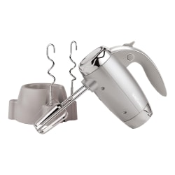 Betty Crocker® Power Up™ 7-Speed Corded Electric Hand Mixer With Stand, Silver