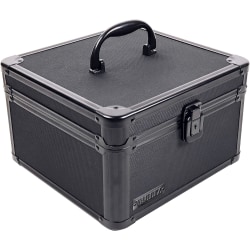 Vaultz Divided Storage Square, 6-1/4"H x 10-1/4"W x 10-1/4"L, Tactical Black