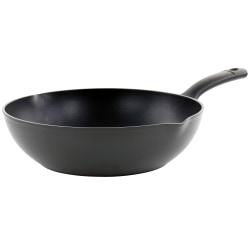 Oster Kingsway 4.1-Quart Aluminum Nonstick Wok, Black