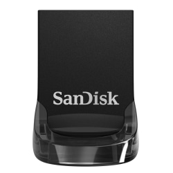 SanDisk® Ultra Fit™ USB 3.1 Flash Drive, 64GB, Black