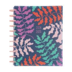 2024 Happy Planner Monthly/Weekly Big Happy Planner, 8-1/2" x 11", Abstract Florals, July 2024 To June 2025