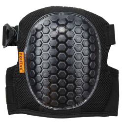 Ergodyne ProFlex 367 Gel Knee Pads, Lightweight Round Cap, One Size, Black