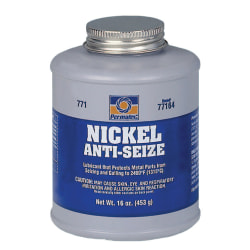 Nickel Anti-Seize Lubricants, 16 oz Brush Top Bottle