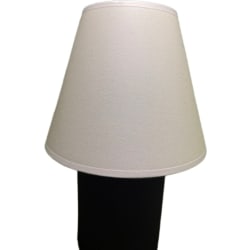 Lampshades Inc. Linen Round Lamp Shades, 5" x 10" x 8", Parchment, Set Of 16 Shades